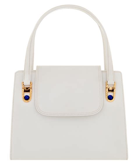 gucci white handbag|gucci white vintage bag.